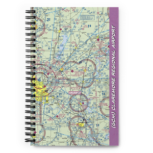 Claremore Regional Airport (GCM) VFR Sectional Notebook