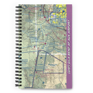 Gila Bend Af Aux Airport (GXF) VFR Sectional Notebook