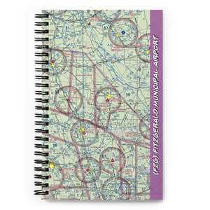 Fitzgerald Municipal Airport (FZG) VFR Sectional Notebook