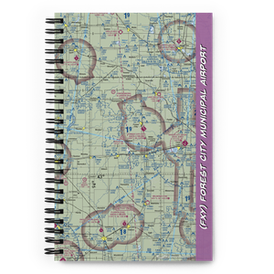 Forest City Municipal Airport (FXY) VFR Sectional Notebook