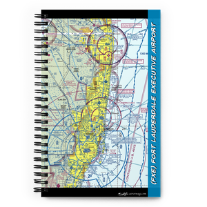 Fort Lauderdale Executive Airport (FXE) VFR Sectional Notebook