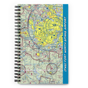 Fort Worth Spinks Airport (FWS) VFR Sectional Notebook