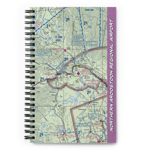 Northern Aroostook Regional Airport (FVE) VFR Sectional Notebook