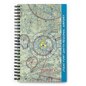 Fort Smith Regional Airport (FSM) VFR Sectional Notebook