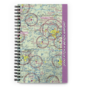 Fitch H Beach Airport (FPK) VFR Sectional Notebook