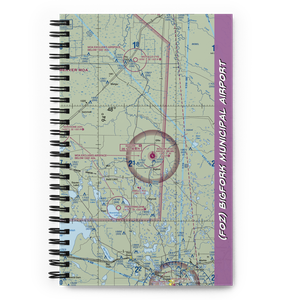 Bigfork Municipal Airport (FOZ) VFR Sectional Notebook