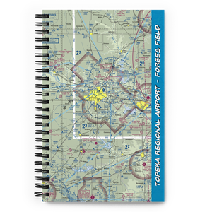 Topeka Regional Airport - Forbes Field (FOE) VFR Sectional Notebook