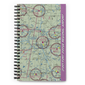 Fort Dodge Regional Airport (FOD) VFR Sectional Notebook