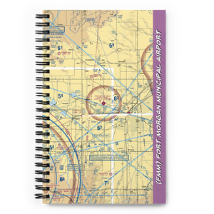 Fort Morgan Municipal Airport (FMM) VFR Sectional Notebook