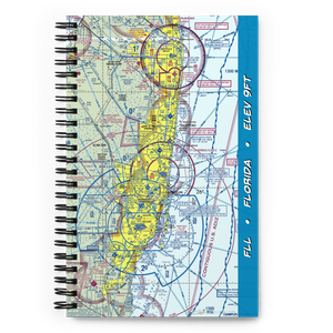 Fort Lauderdale Hollywood International Airport (FLL) VFR Sectional Notebook