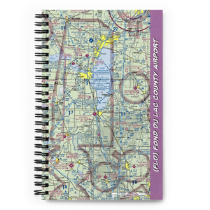 Fond du Lac County Airport (FLD) VFR Sectional Notebook