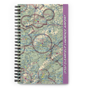 Clearfield Lawrence Airport (FIG) VFR Sectional Notebook