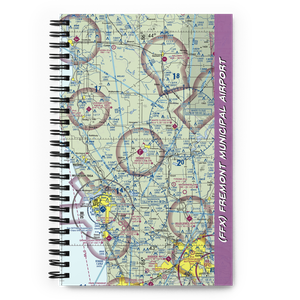 Fremont Municipal Airport (FFX) VFR Sectional Notebook