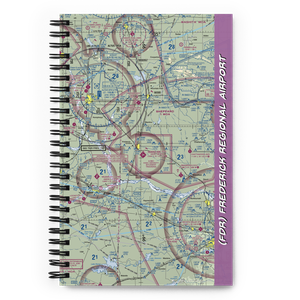 Frederick Regional Airport (FDR) VFR Sectional Notebook