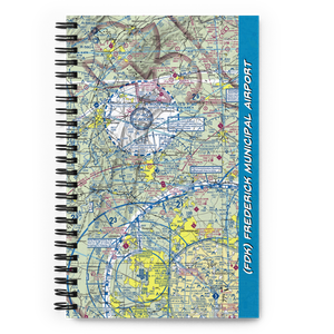 Frederick Municipal Airport (FDK) VFR Sectional Notebook
