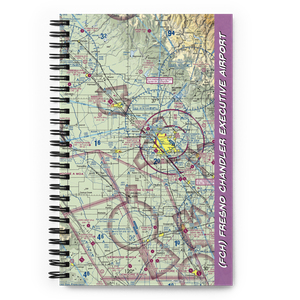 Fresno Chandler Executive Airport (FCH) VFR Sectional Notebook