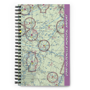 Holdenville Municipal Airport (F99) VFR Sectional Notebook