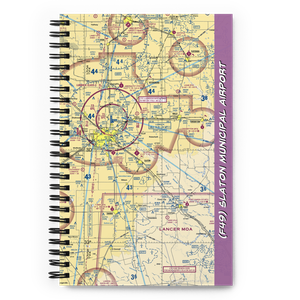 Slaton Municipal Airport (F49) VFR Sectional Notebook