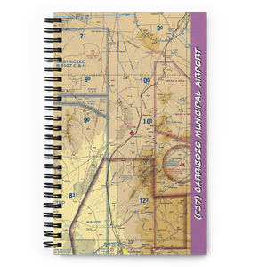 Carrizozo Municipal Airport (F37) VFR Sectional Notebook