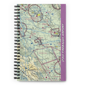 Firebaugh Airport (F34) VFR Sectional Notebook