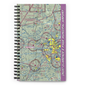 Clarence E Page Municipal Airport (RCE) VFR Sectional Notebook