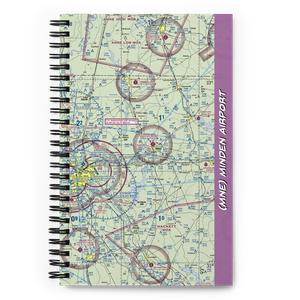 Minden Airport (MNE) VFR Sectional Notebook