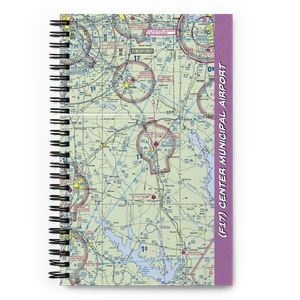 Center Municipal Airport (F17) VFR Sectional Notebook