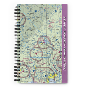 Shawano Municipal Airport (EZS) VFR Sectional Notebook