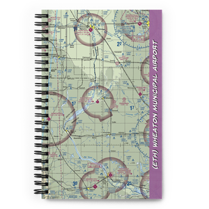 Wheaton Municipal Airport (ETH) VFR Sectional Notebook