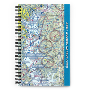 Easton Newnam Field (ESN) VFR Sectional Notebook