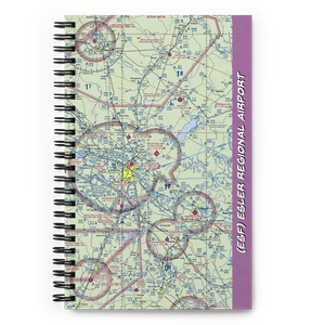 Esler Regional Airport (ESF) VFR Sectional Notebook
