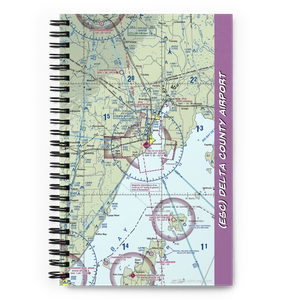 Delta County Airport (ESC) VFR Sectional Notebook