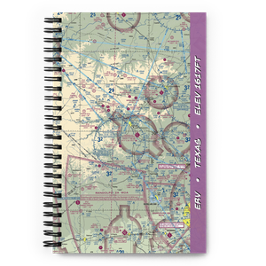 Kerrville Municipal Louis Schreiner Field (ERV) VFR Sectional Notebook