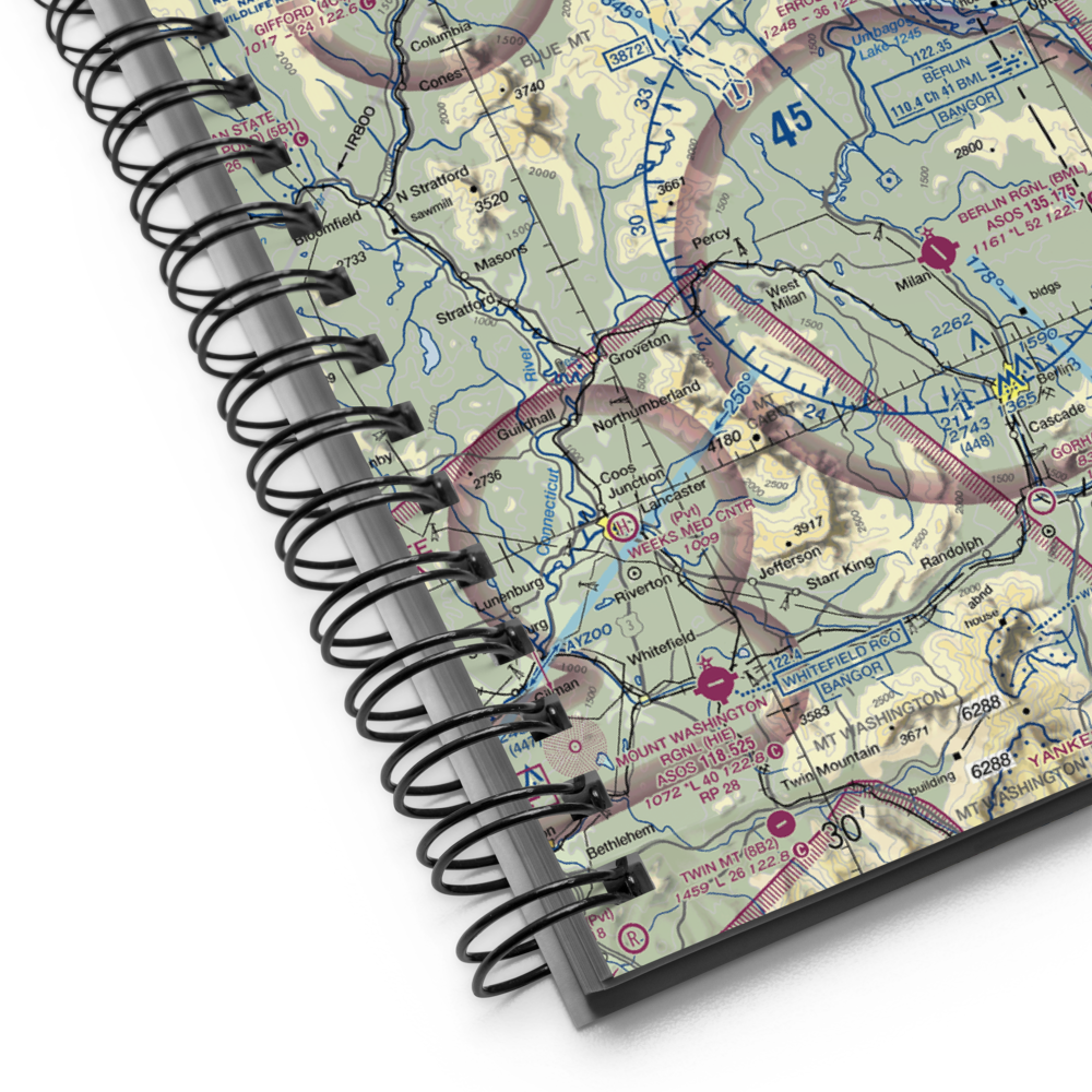 Errol Airport (ERR) VFR Sectional Notebook 