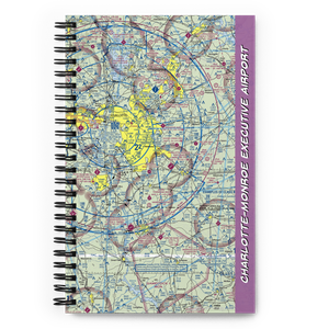 Charlotte-Monroe Executive Airport (EQY) VFR Sectional Notebook