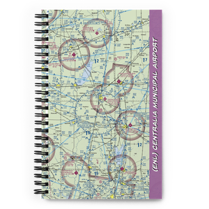 Centralia Municipal Airport (ENL) VFR Sectional Notebook