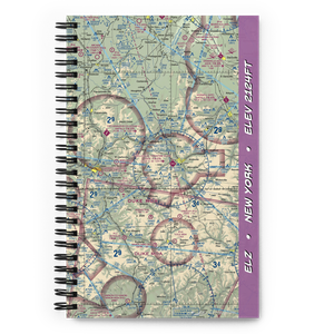 Wellsville Municipal Arpt,Tarantine Field (ELZ) VFR Sectional Notebook