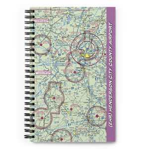 Henderson City County Airport (EHR) VFR Sectional Notebook