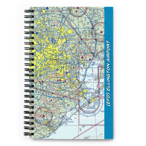 Ellington Airport (EFD) VFR Sectional Notebook