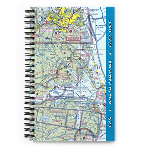 Elizabeth City Regional Airport & Coast Guard Air Station (ECG) VFR Sectional Notebook