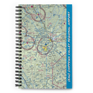 Chippewa Valley Regional Airport (EAU) VFR Sectional Notebook