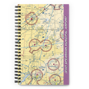 Spearman Municipal Airport (E42) VFR Sectional Notebook