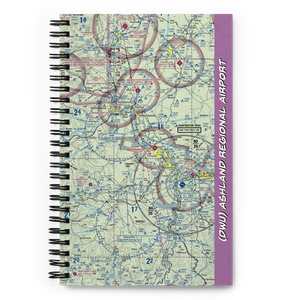Ashland Regional Airport (DWU) VFR Sectional Notebook