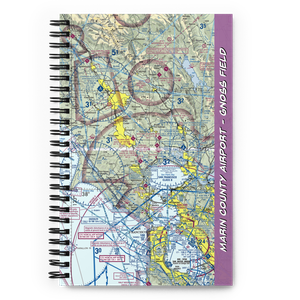 Marin County Airport - Gnoss Field (DVO) VFR Sectional Notebook
