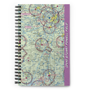 Stuart Powell Field (DVK) VFR Sectional Notebook