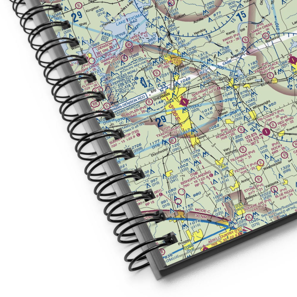 Eaker Field (DUA) VFR Sectional Notebook 