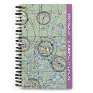 Detroit Lakes Airport - Wething Field (DTL) VFR Sectional Notebook