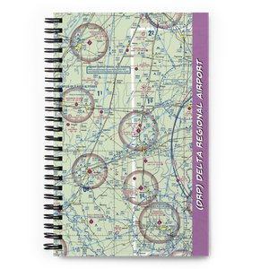 Delta Regional Airport (DRP) VFR Sectional Notebook