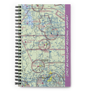 Beauregard Regional Airport (DRI) VFR Sectional Notebook