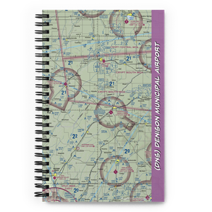 Denison Municipal Airport (DNS) VFR Sectional Notebook